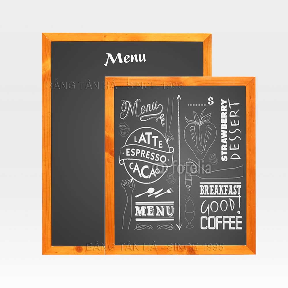 Bảng Menu treo tường STANDA