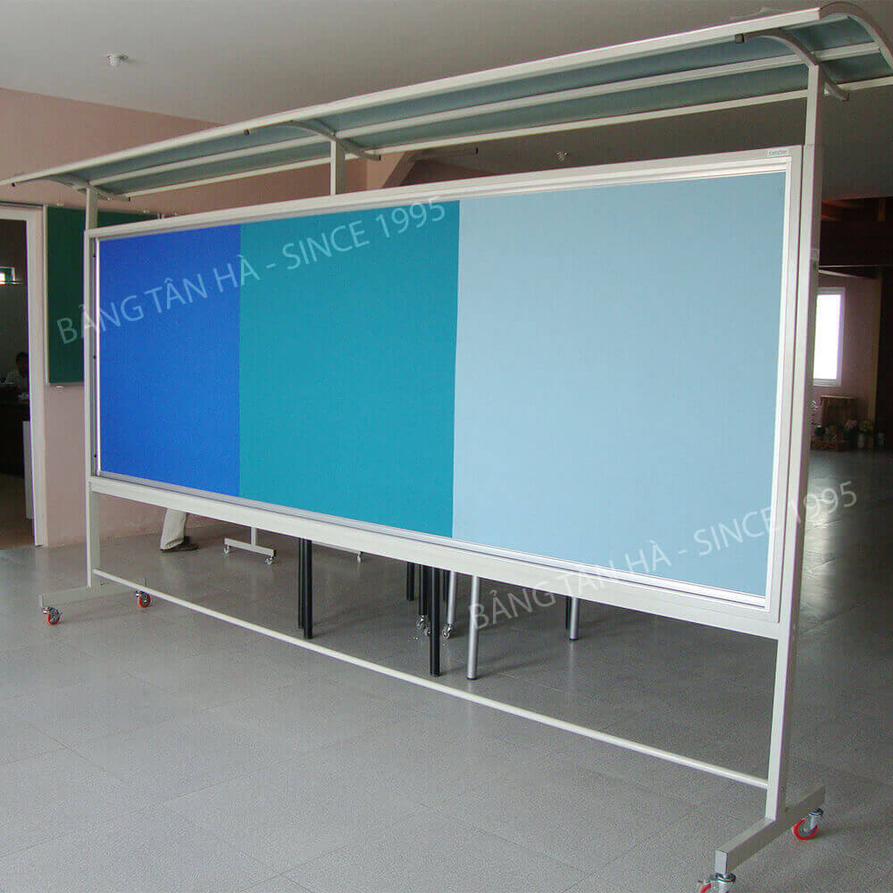 Bảng thông tin ghim vải nỉ kính lùa