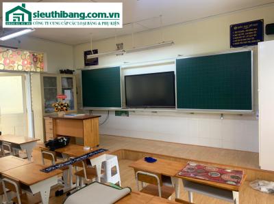 BẢNG TRƯỢT NGANG XANH TRẮNG