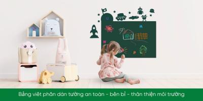 Bảng Viết Phấn Từ Tính Dán Tường Có Thực Sự Phù Hợp